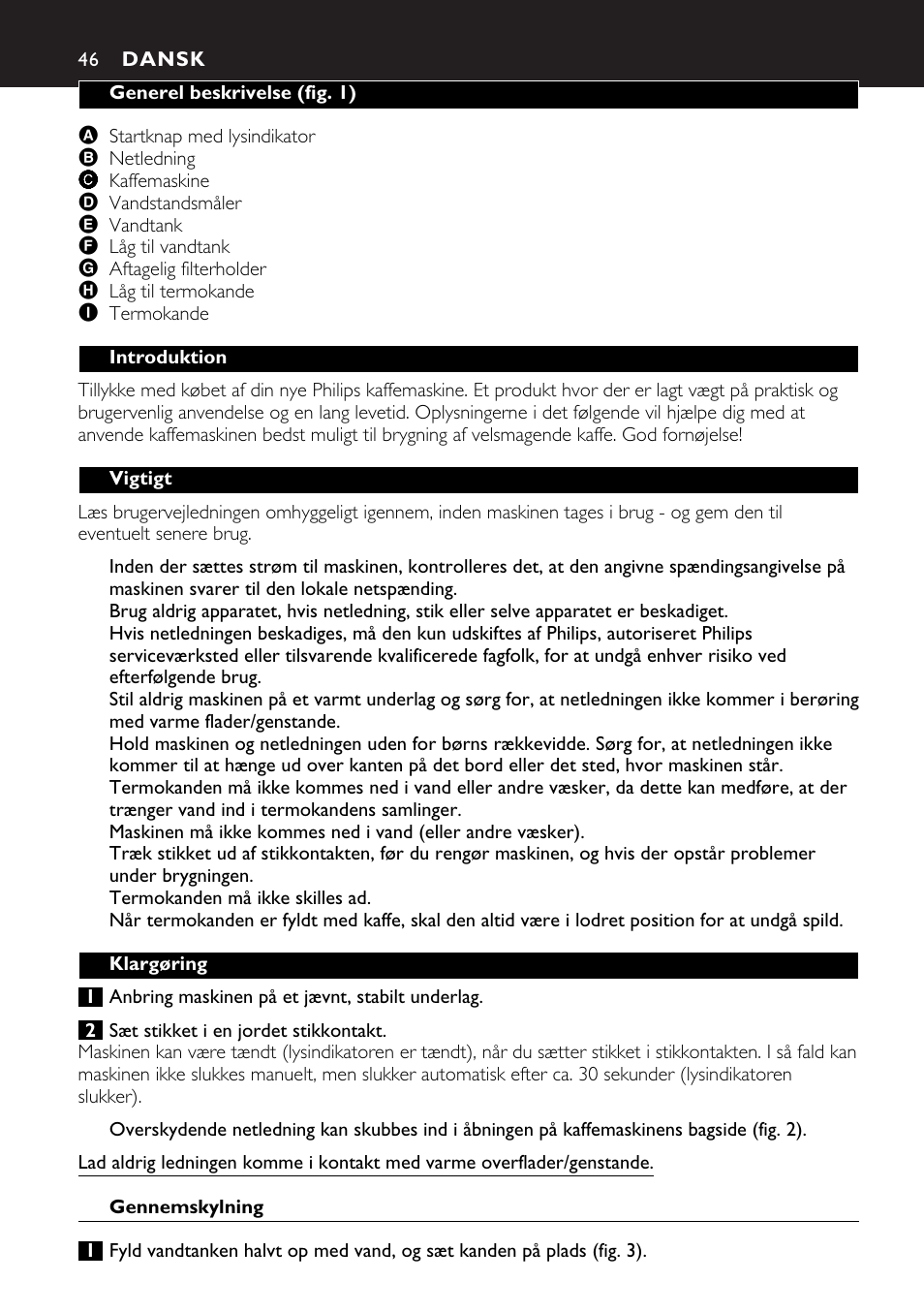 Philips HD7546 User Manual | Page 46 / 72