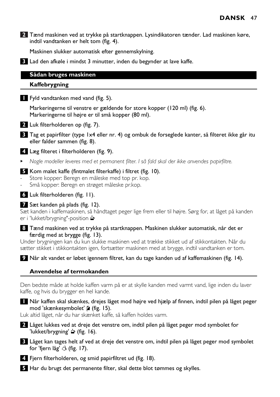 Philips HD7546 User Manual | Page 47 / 72