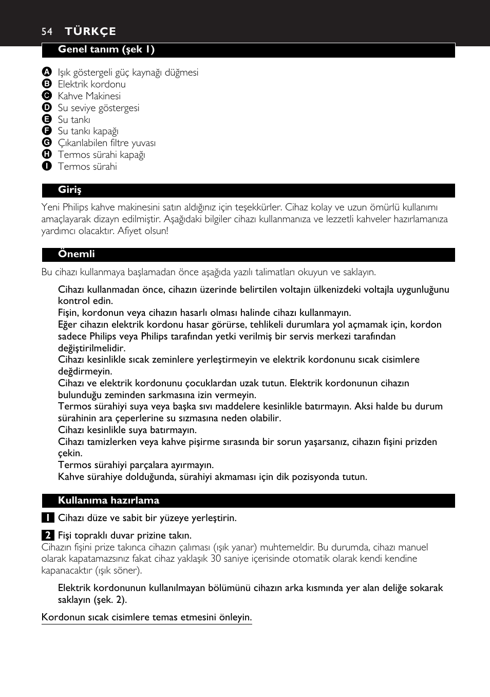 Philips HD7546 User Manual | Page 54 / 72