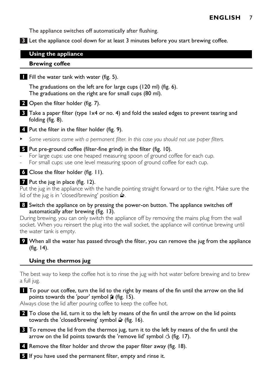 Philips HD7546 User Manual | Page 7 / 72