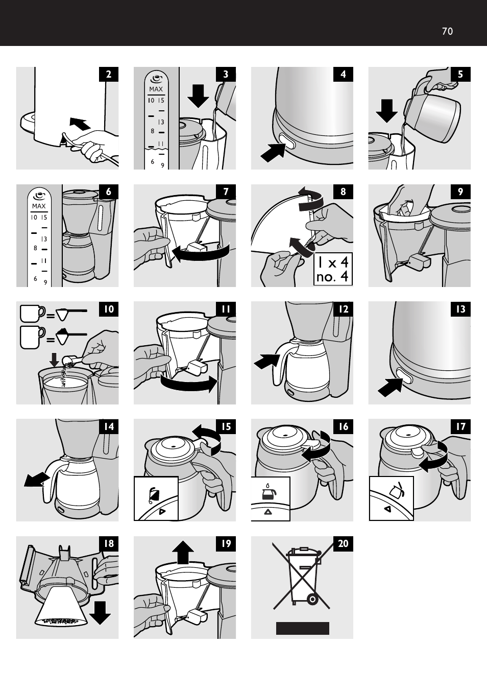 Philips HD7546 User Manual | Page 70 / 72