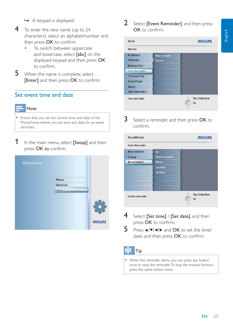 Philips SPF2047 User Manual | Page 24 / 37