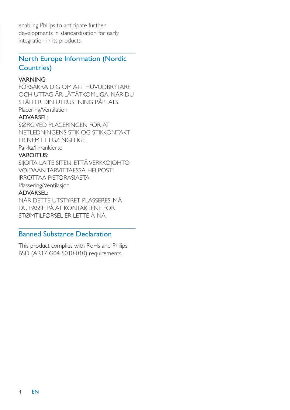 Philips SPF2047 User Manual | Page 5 / 37