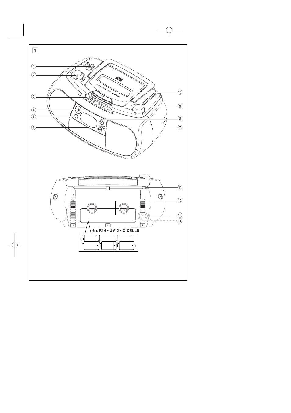 Philips AZ1006CD User Manual | Page 3 / 15