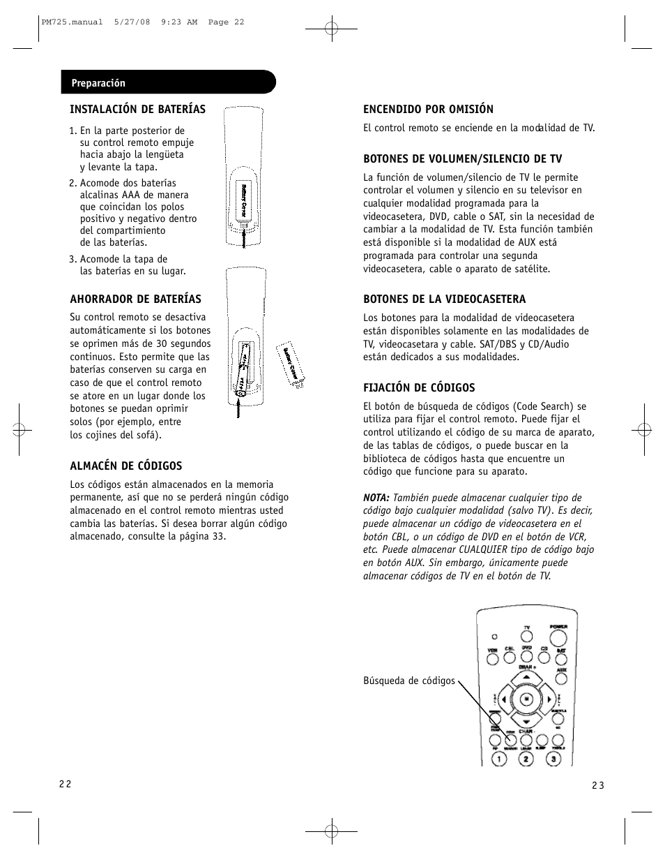 Philips P725S User Manual | Page 12 / 29