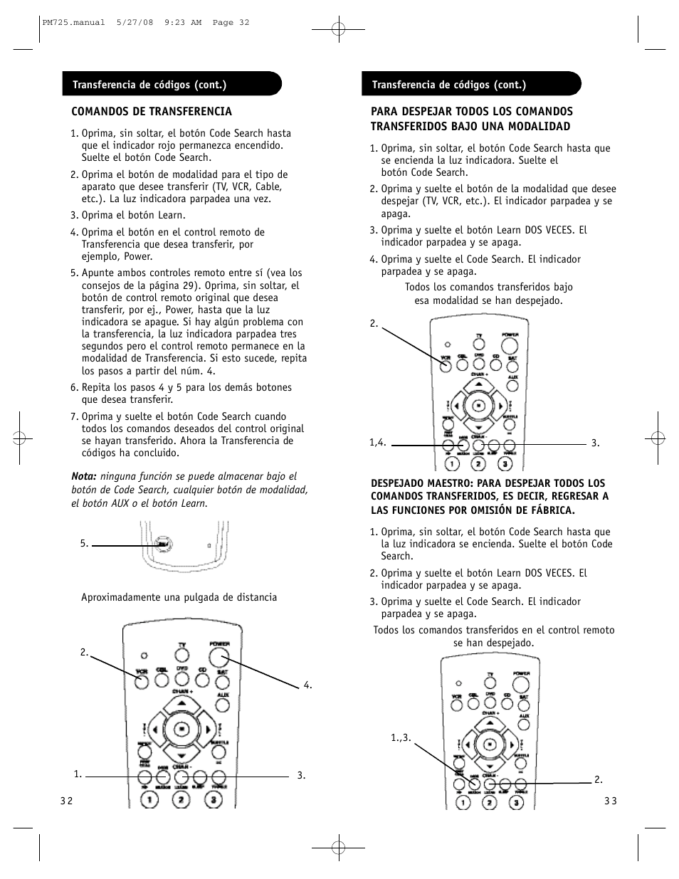 Philips P725S User Manual | Page 17 / 29