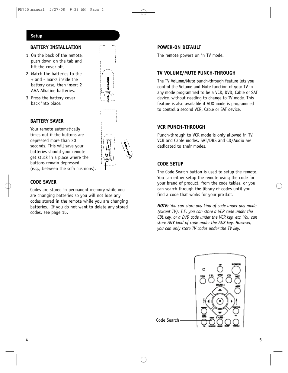 Philips P725S User Manual | Page 3 / 29