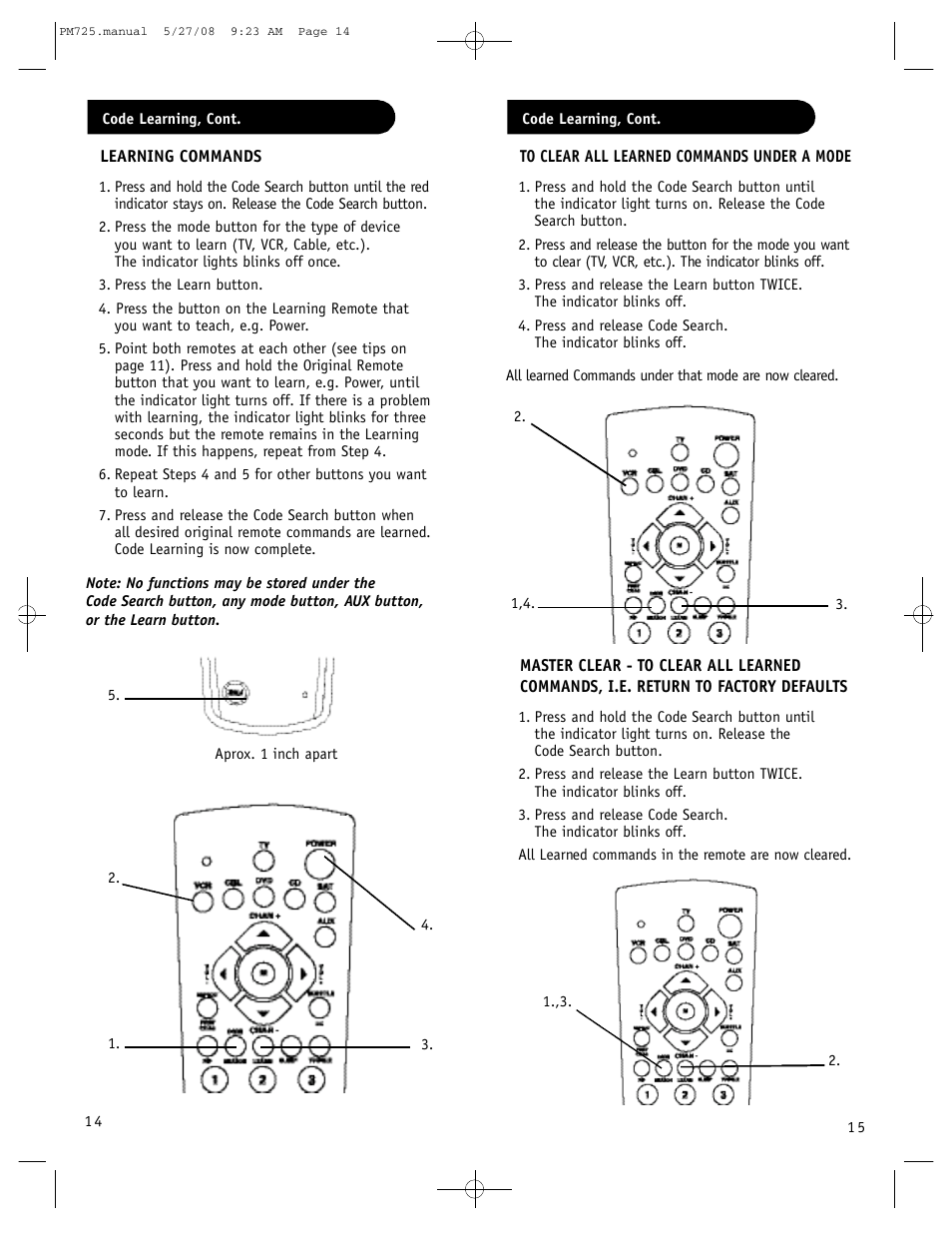 Philips P725S User Manual | Page 8 / 29