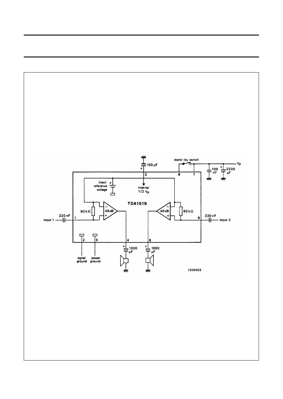 Application information | Philips TDA1519 User Manual | Page 8 / 10