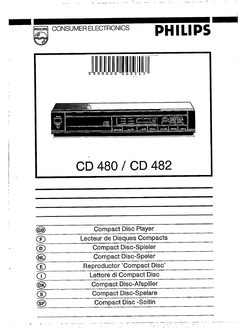 Philips CD 48 User Manual | 10 pages