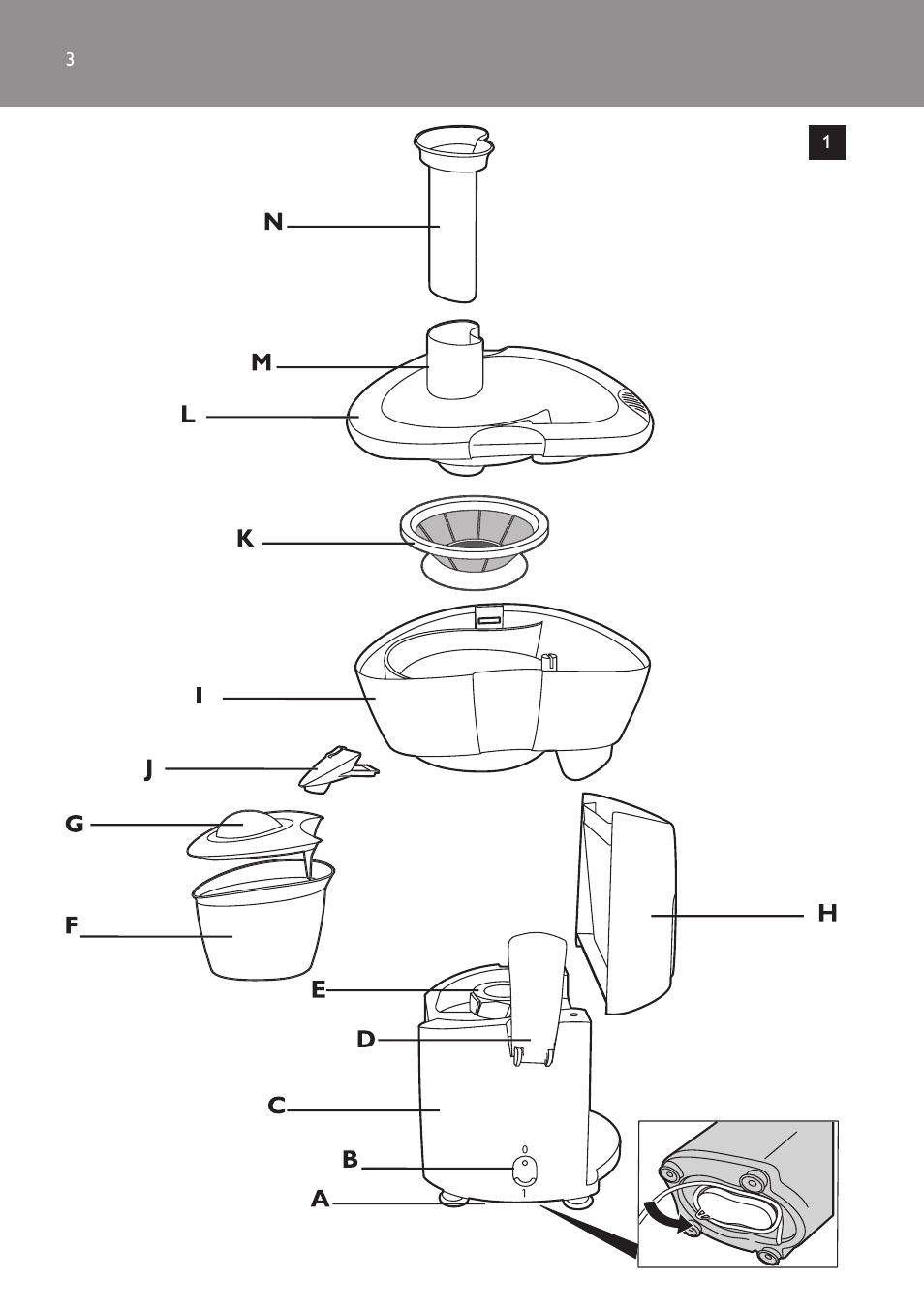 Philips HR1821 User Manual | Page 3 / 44