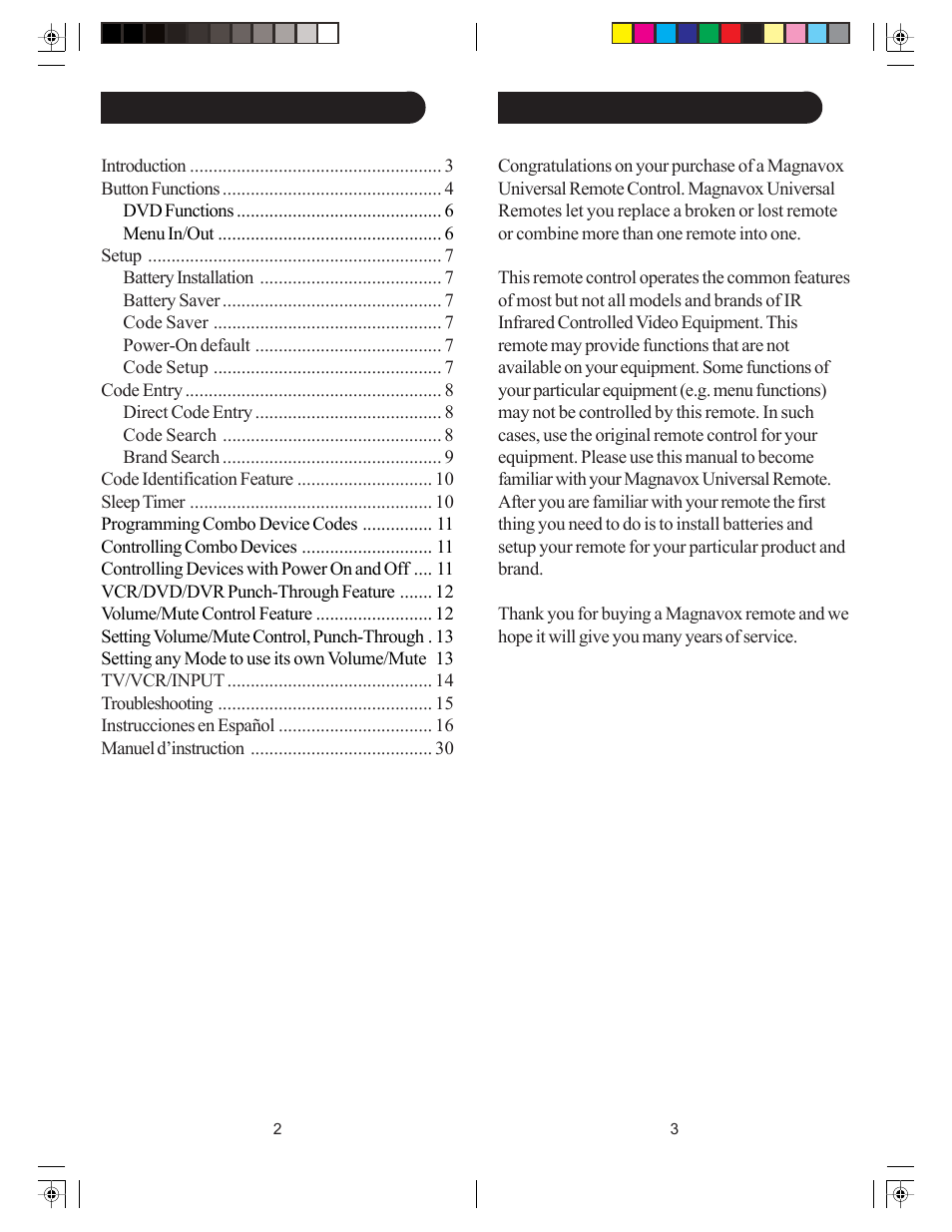 Philips MG5005 User Manual | Page 2 / 43