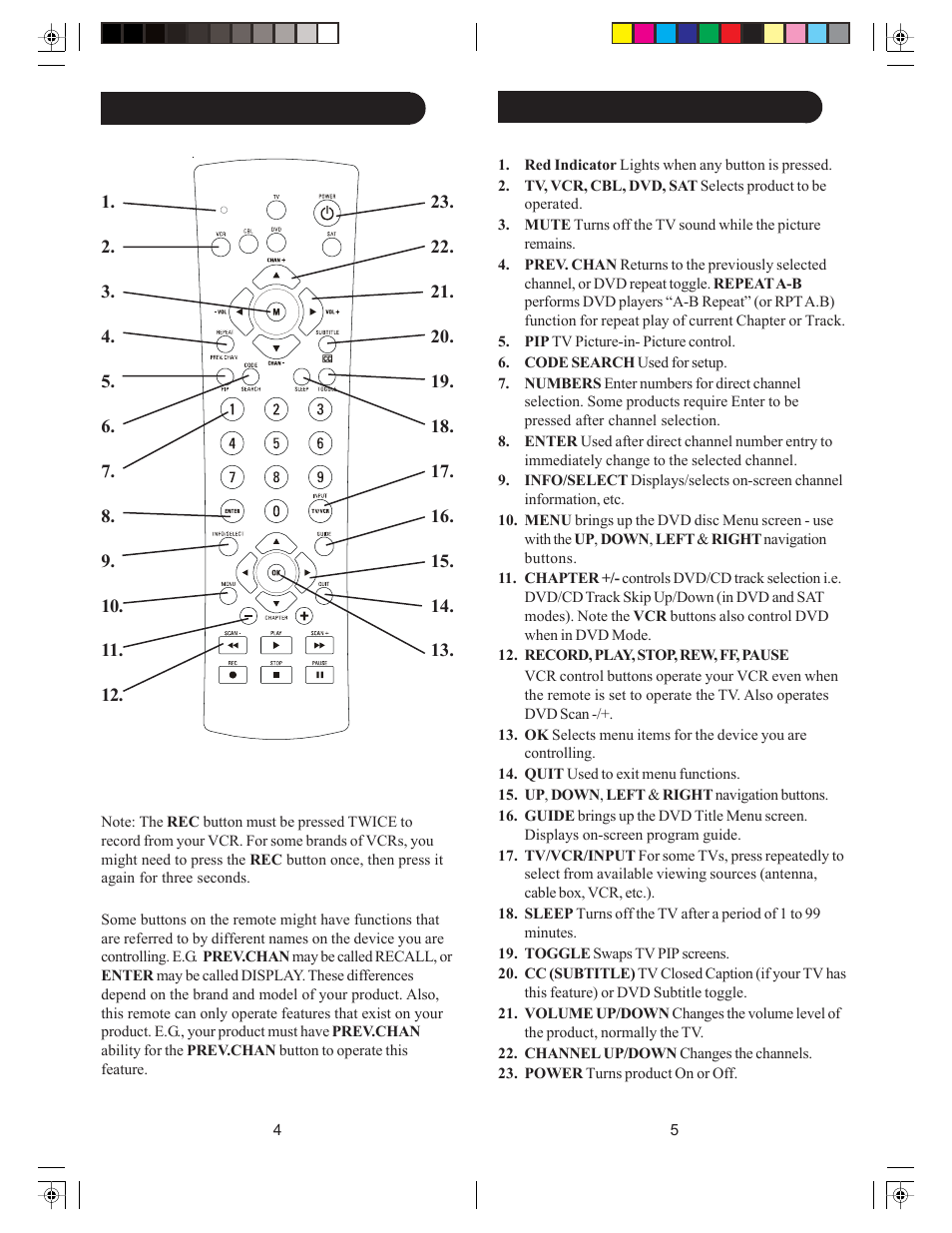 Philips MG5005 User Manual | Page 24 / 43