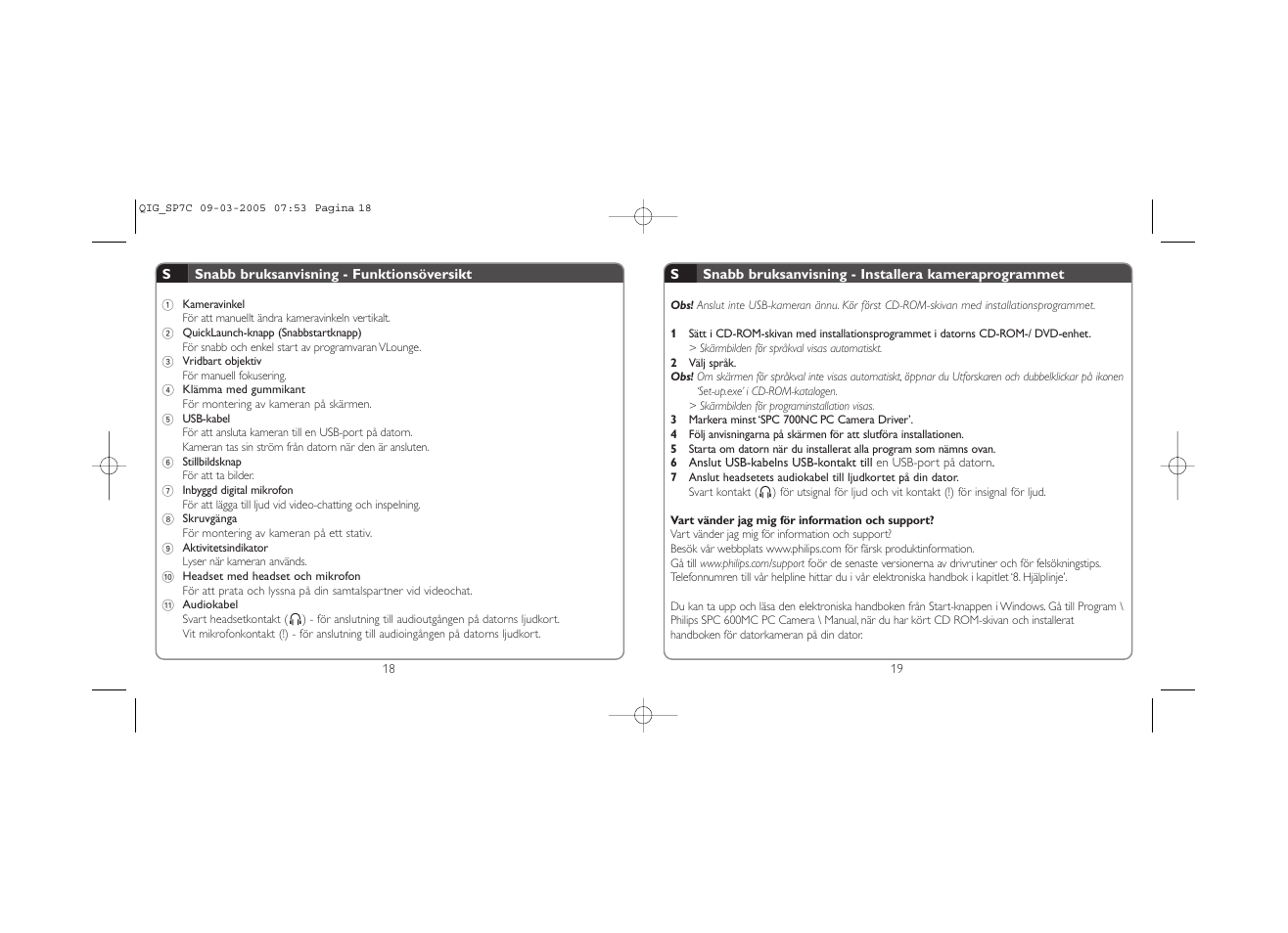 Philips SPC700NC/00 User Manual | Page 10 / 12