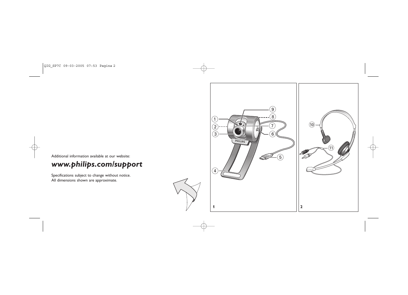 Philips SPC700NC/00 User Manual | Page 2 / 12