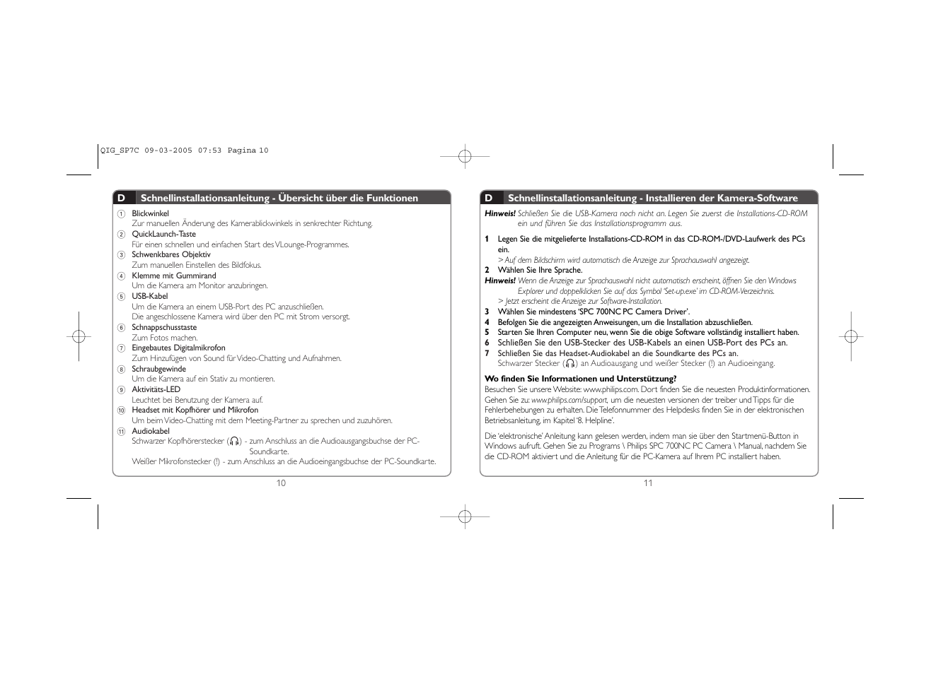 Philips SPC700NC/00 User Manual | Page 6 / 12