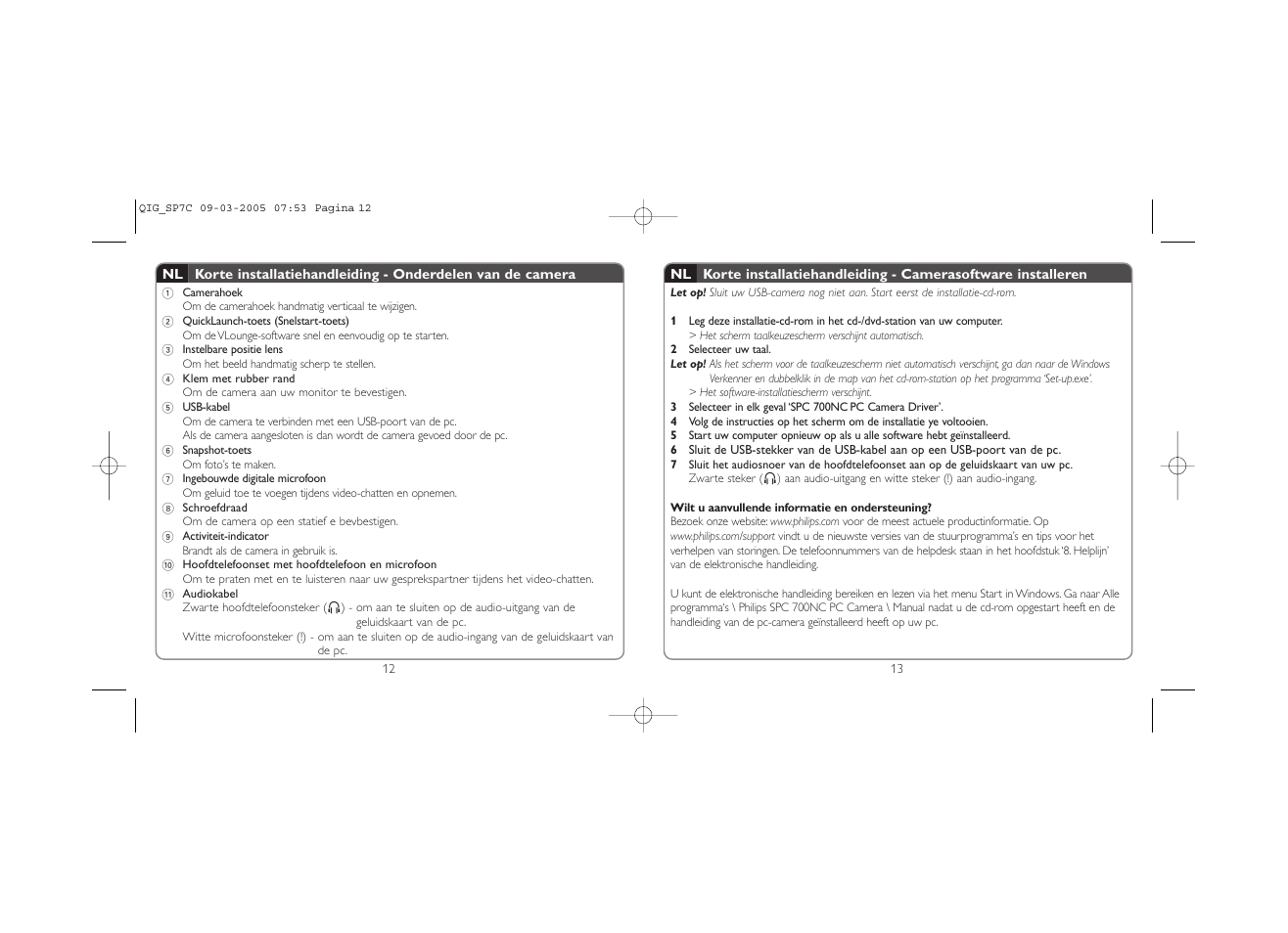 Philips SPC700NC/00 User Manual | Page 7 / 12