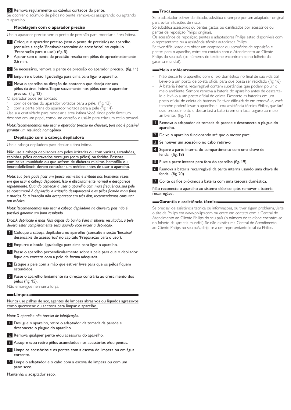 Philips HP6373 User Manual | Page 5 / 5