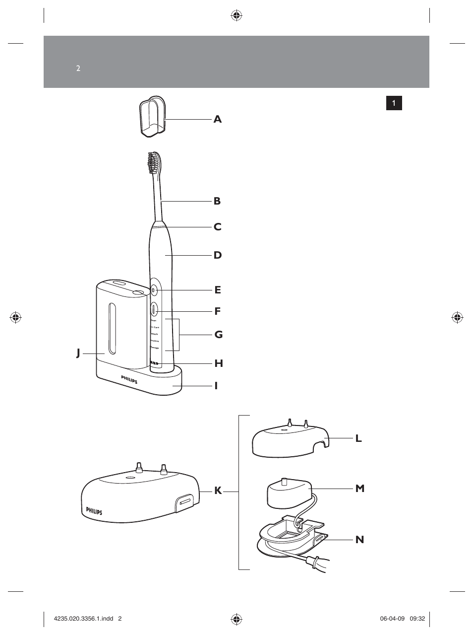 Philips sonicare HX6972/10 User Manual | Page 2 / 44