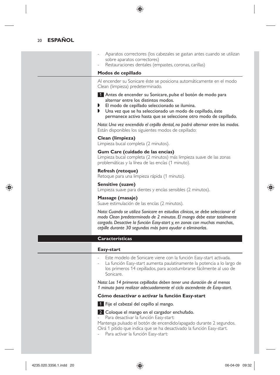 Philips sonicare HX6972/10 User Manual | Page 20 / 44