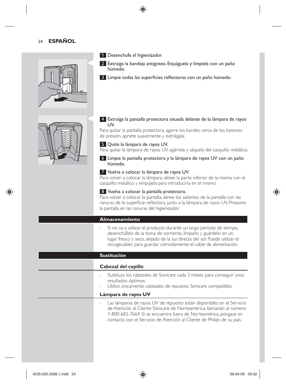 Philips sonicare HX6972/10 User Manual | Page 24 / 44