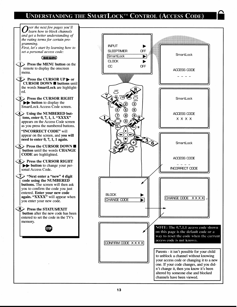 Philips XS2757CI User Manual | Page 13 / 36