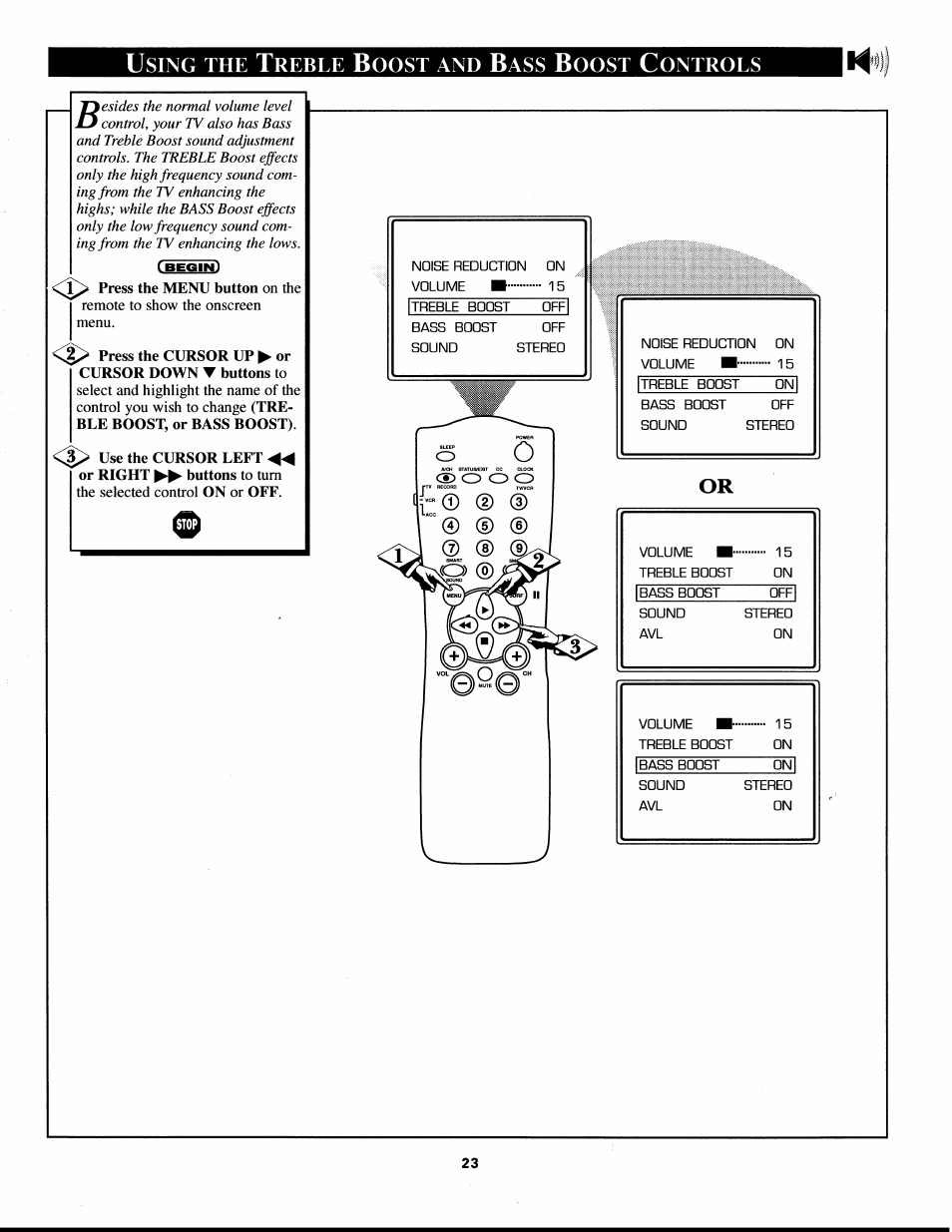 Sing, Reble, Oost | Ontrols | Philips XS2757CI User Manual | Page 23 / 36