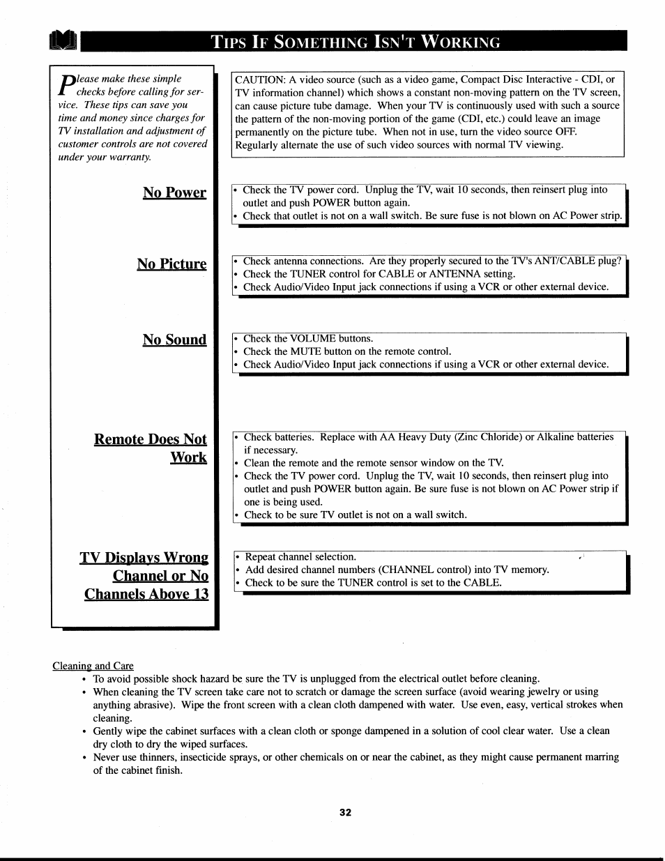 Philips XS2757CI User Manual | Page 32 / 36