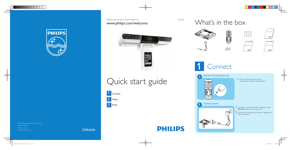 Philips DC6210 User Manual | 2 pages