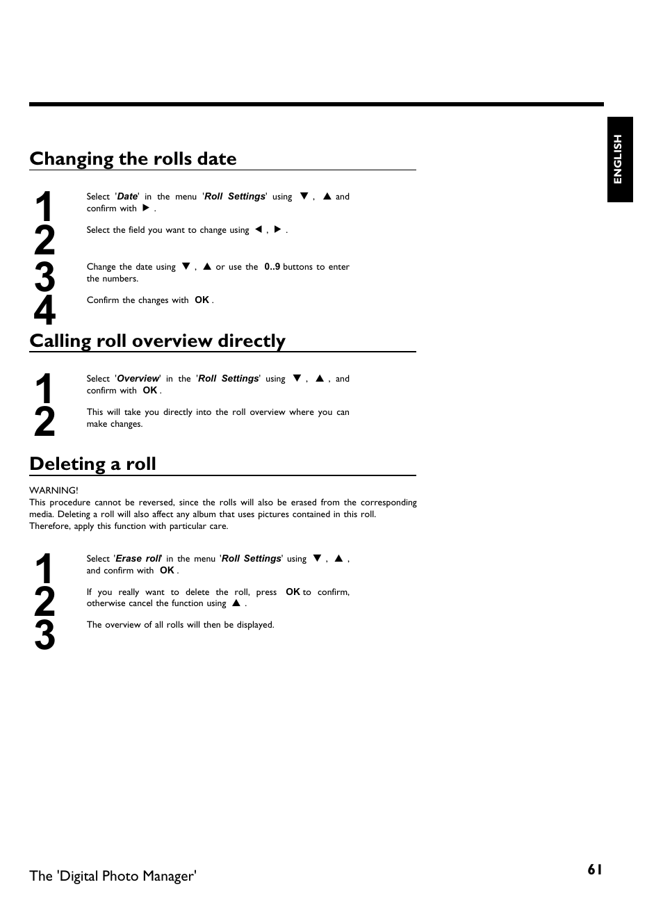 Philips DVDR3370H User Manual | Page 73 / 122