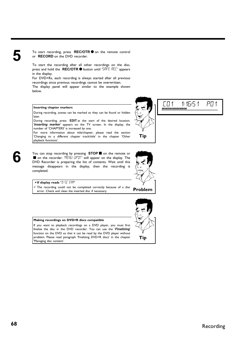 Philips DVDR3370H User Manual | Page 80 / 122