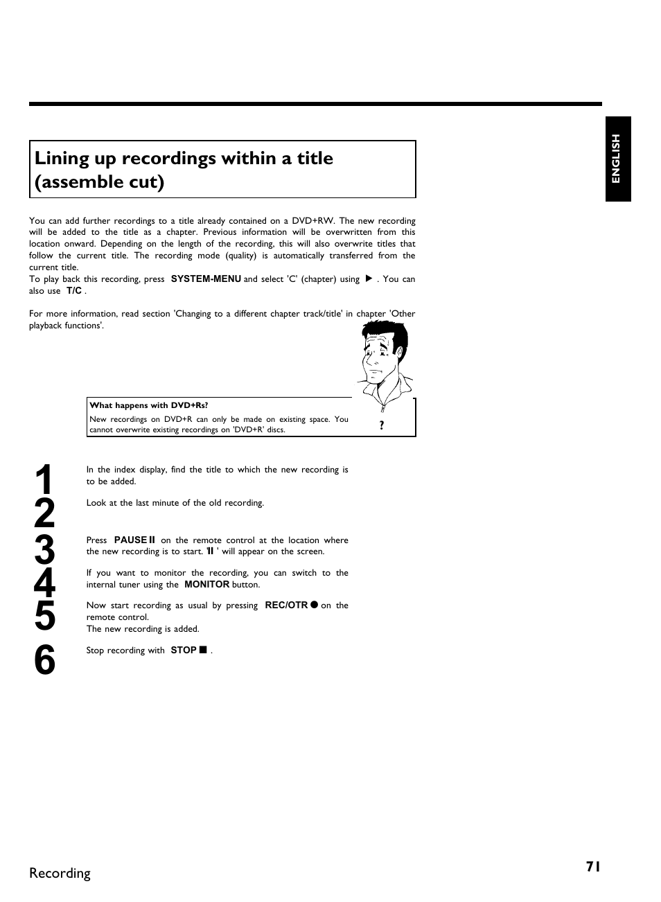 Philips DVDR3370H User Manual | Page 83 / 122