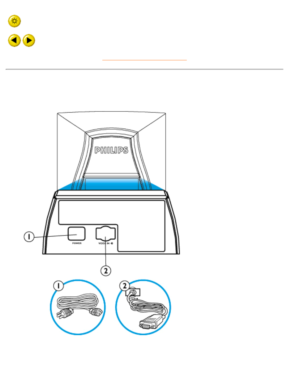 Vista traseira | Philips 107G User Manual | Page 10 / 94