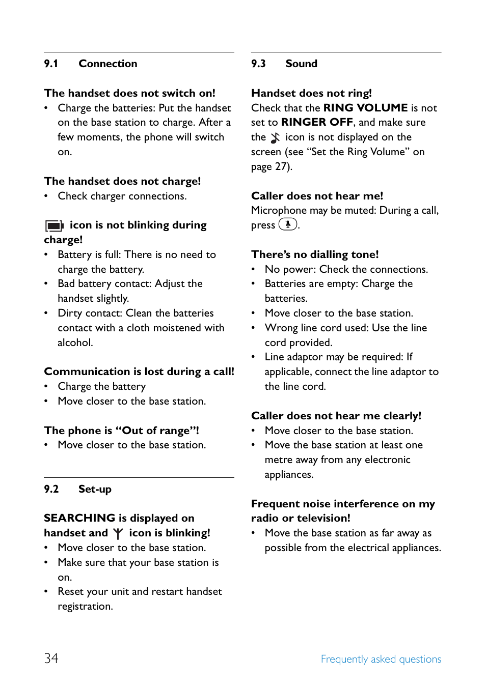 1 connection, 2 set-up, 3 sound | Connection, Set-up, Sound | Philips UCZZ01927AB User Manual | Page 36 / 40