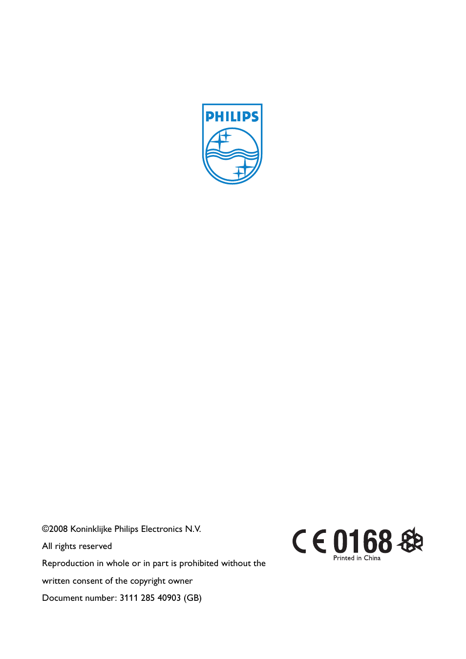 Philips UCZZ01927AB User Manual | Page 40 / 40