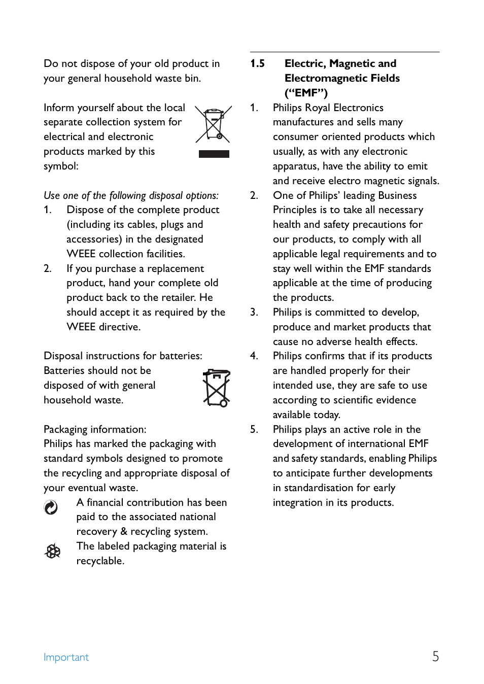 Philips UCZZ01927AB User Manual | Page 7 / 40