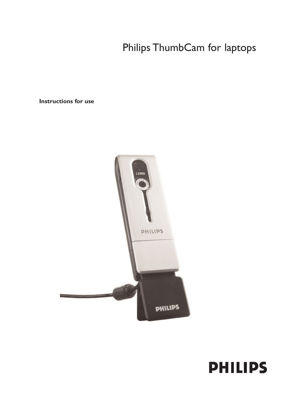 Philips ThumbCam DMVC1300K User Manual | 35 pages