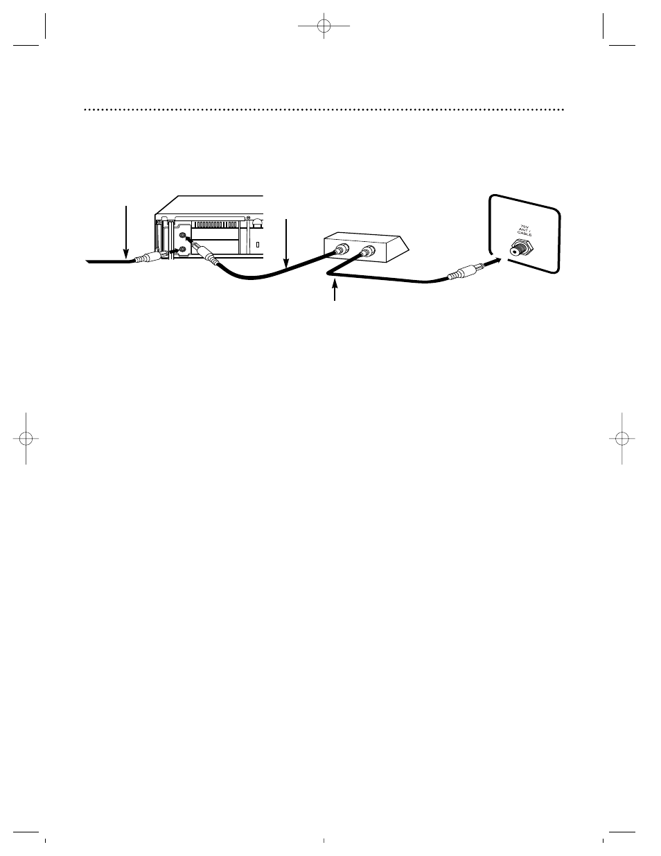 Hookups with a cable box (cont’d) 9 | Philips VPZ210AT User Manual | Page 9 / 24