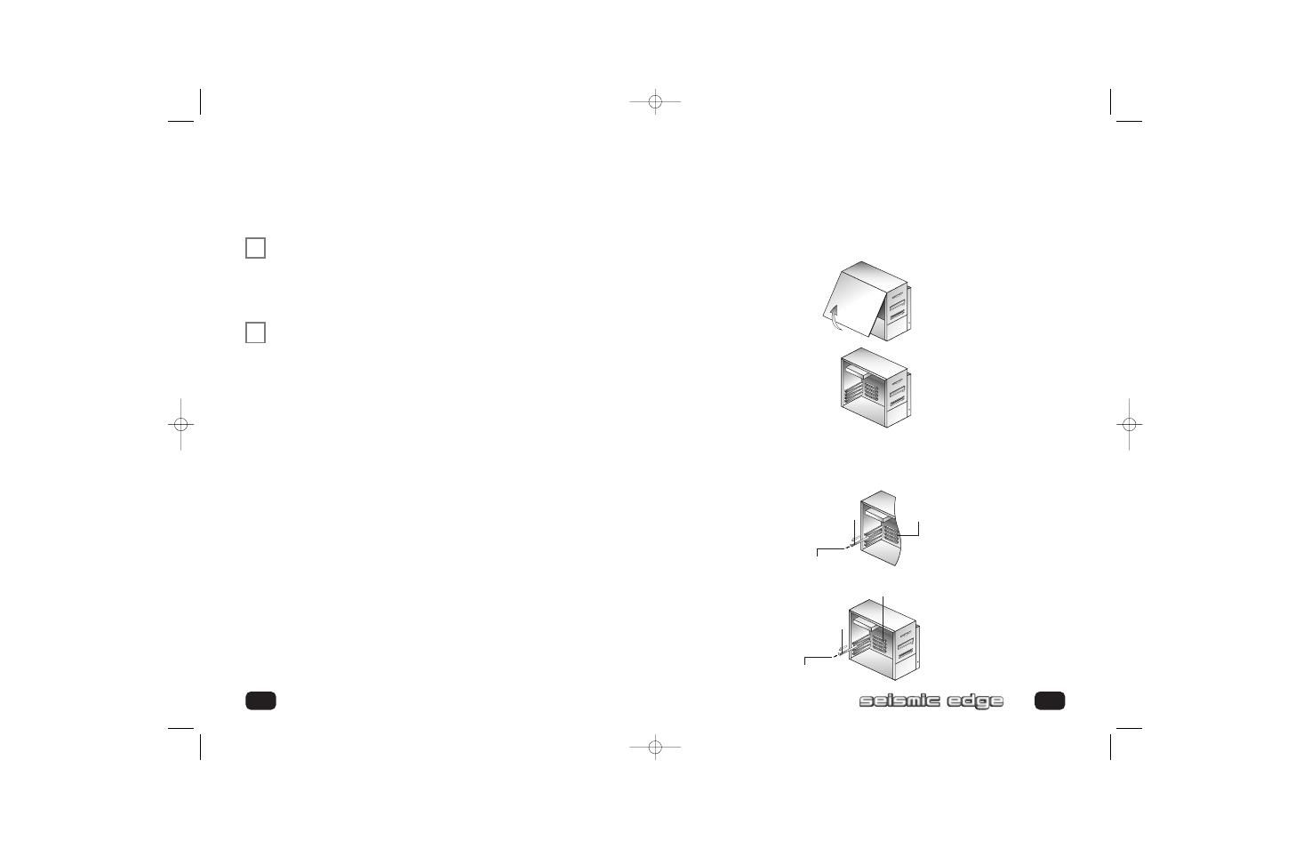 Installing seismic edge | Philips PSC705 User Manual | Page 7 / 34