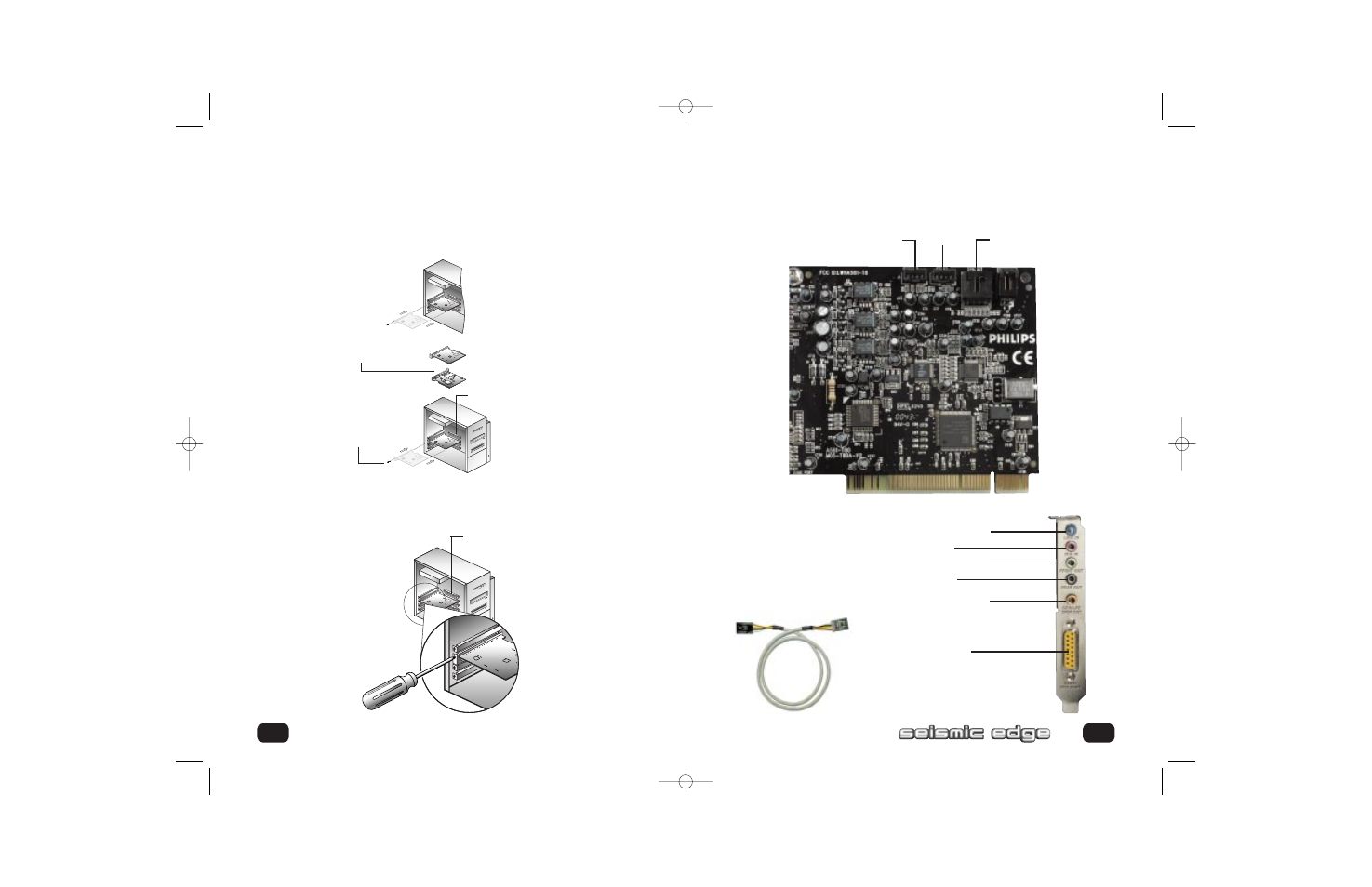 Installing seismic edge | Philips PSC705 User Manual | Page 8 / 34