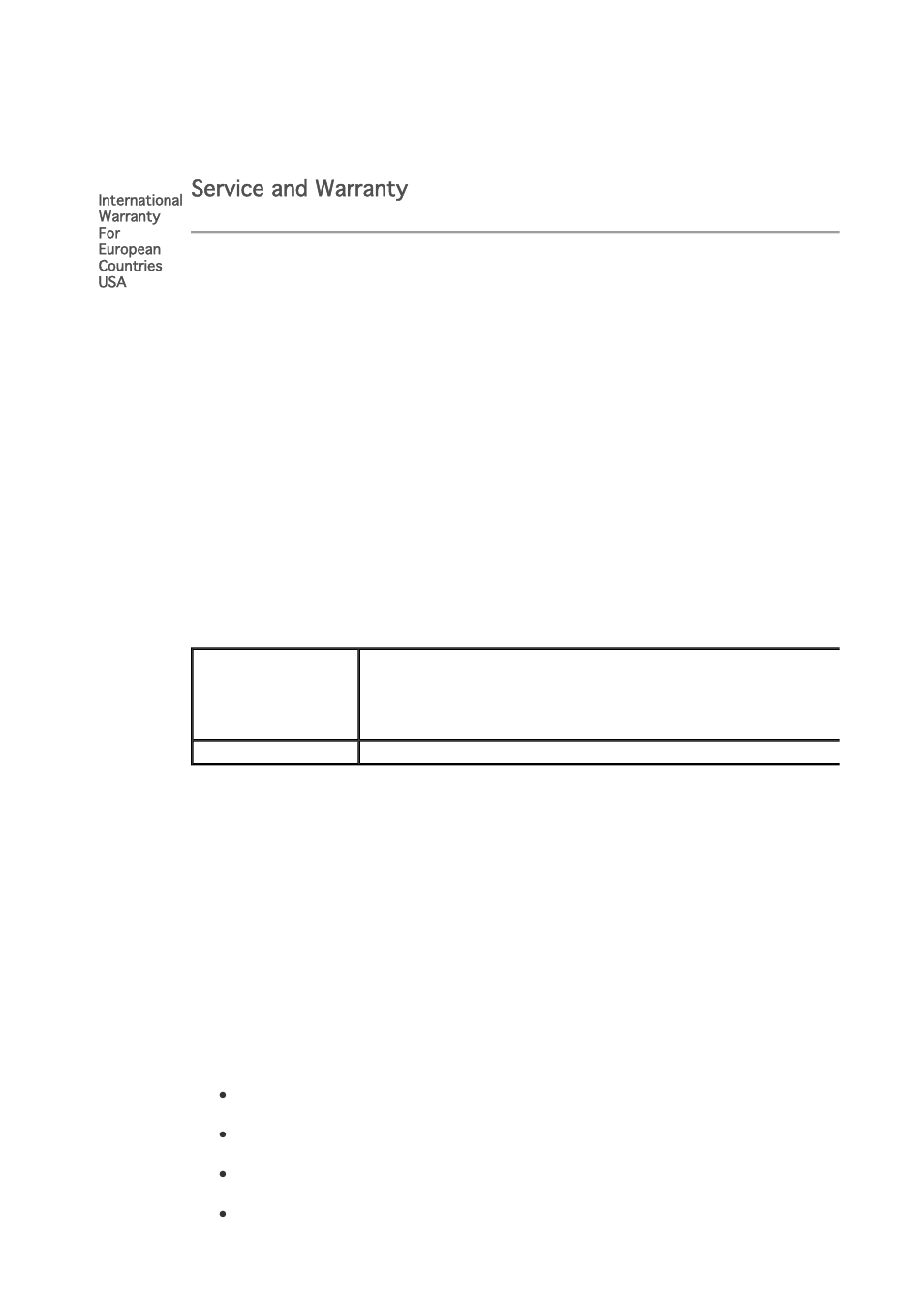 Service and warranty | Philips 7FF1CWO User Manual | Page 30 / 49