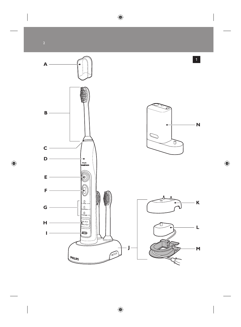 Philips FLEXCARE00 HX6911 User Manual | Page 2 / 64