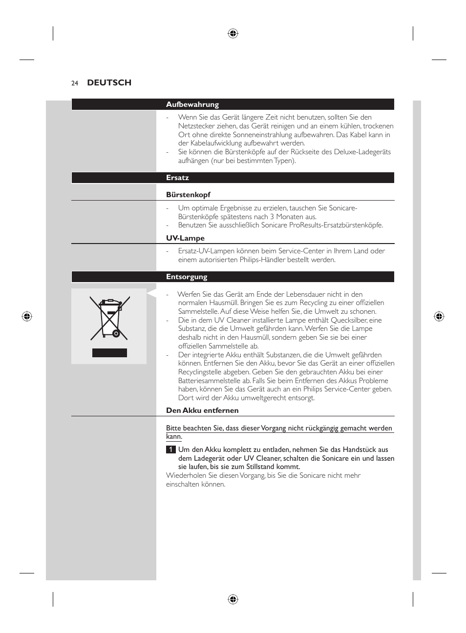 Philips FLEXCARE00 HX6911 User Manual | Page 24 / 64