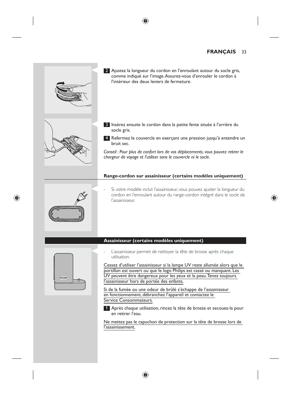 Philips FLEXCARE00 HX6911 User Manual | Page 33 / 64