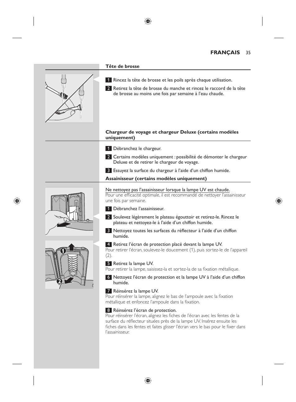 Philips FLEXCARE00 HX6911 User Manual | Page 35 / 64