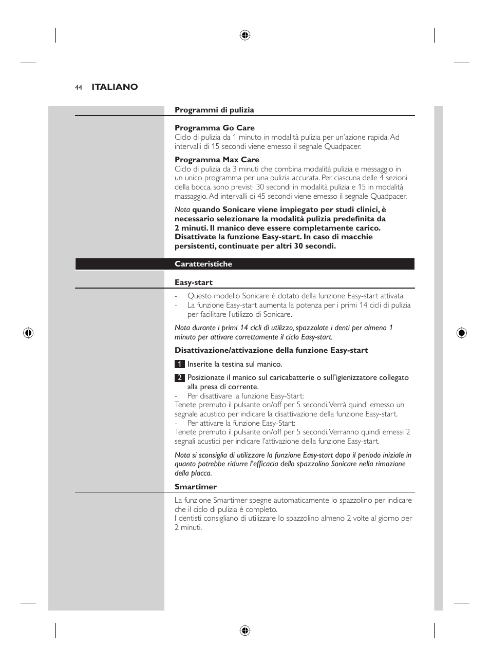 Philips FLEXCARE00 HX6911 User Manual | Page 44 / 64