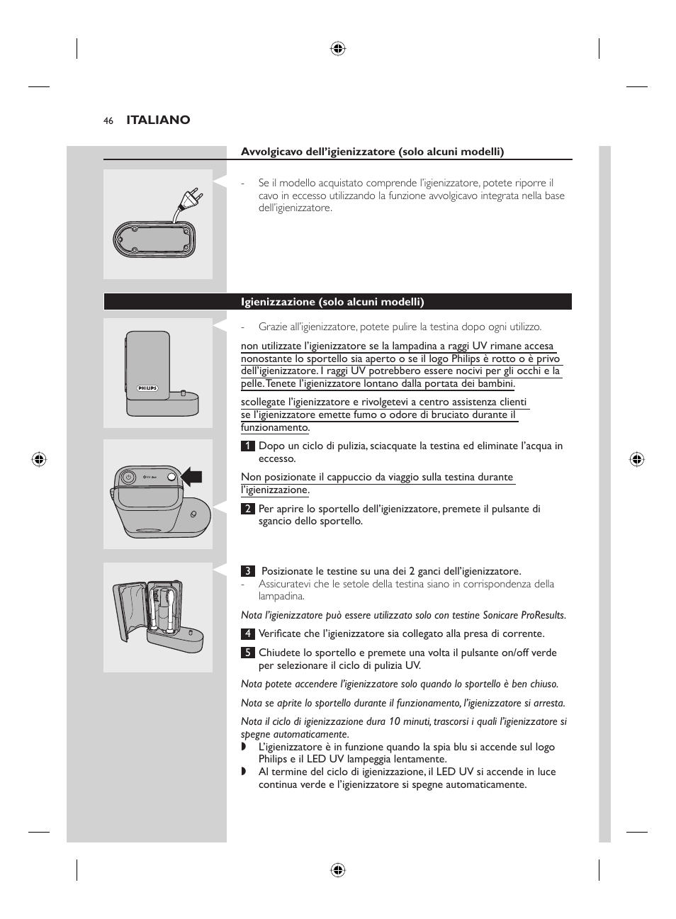 Philips FLEXCARE00 HX6911 User Manual | Page 46 / 64