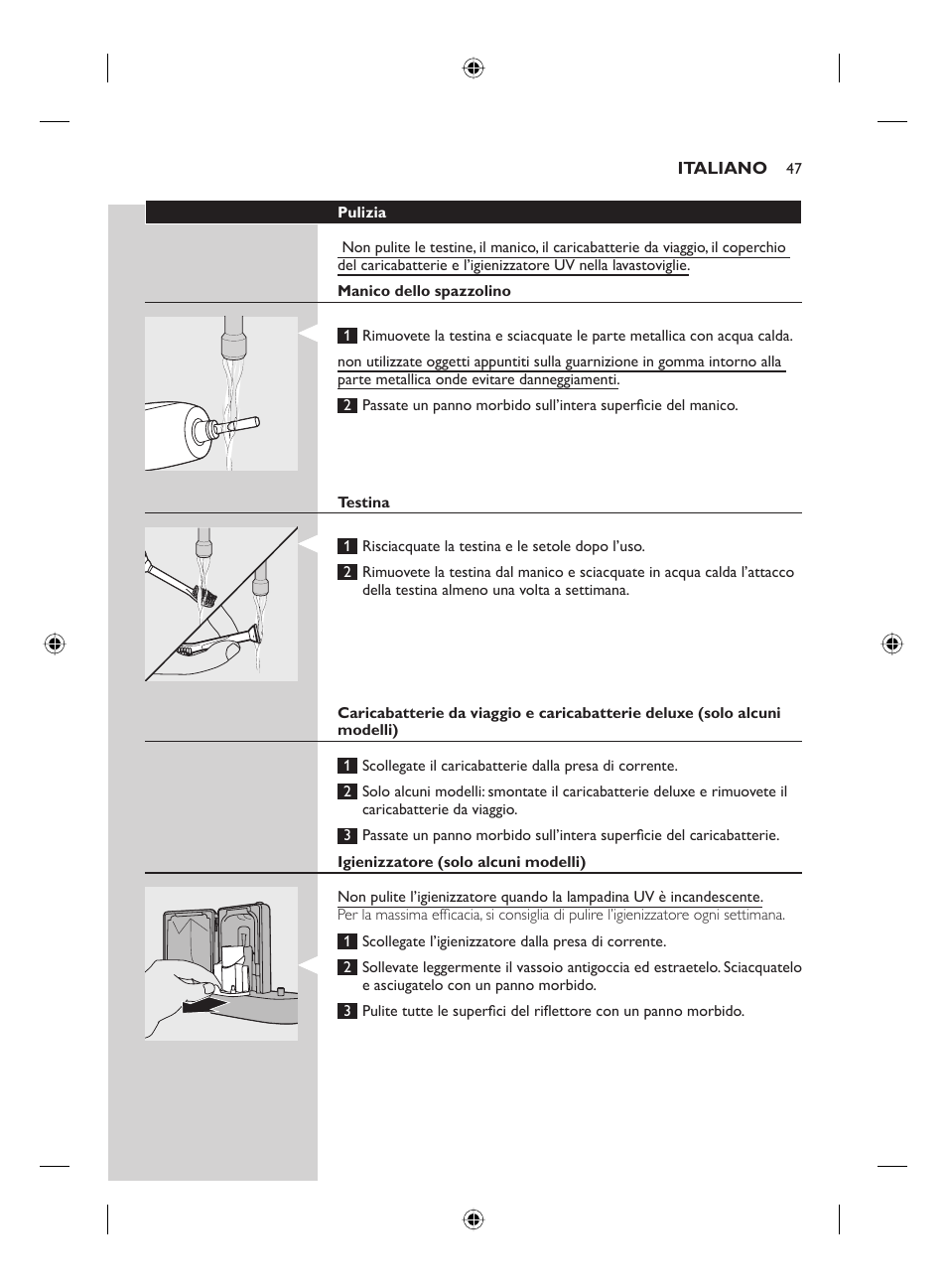 Philips FLEXCARE00 HX6911 User Manual | Page 47 / 64