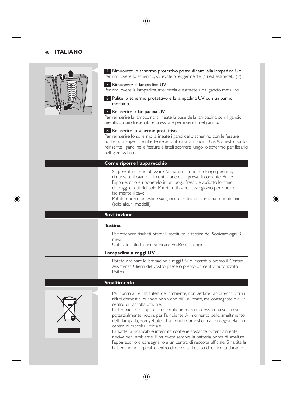 Philips FLEXCARE00 HX6911 User Manual | Page 48 / 64