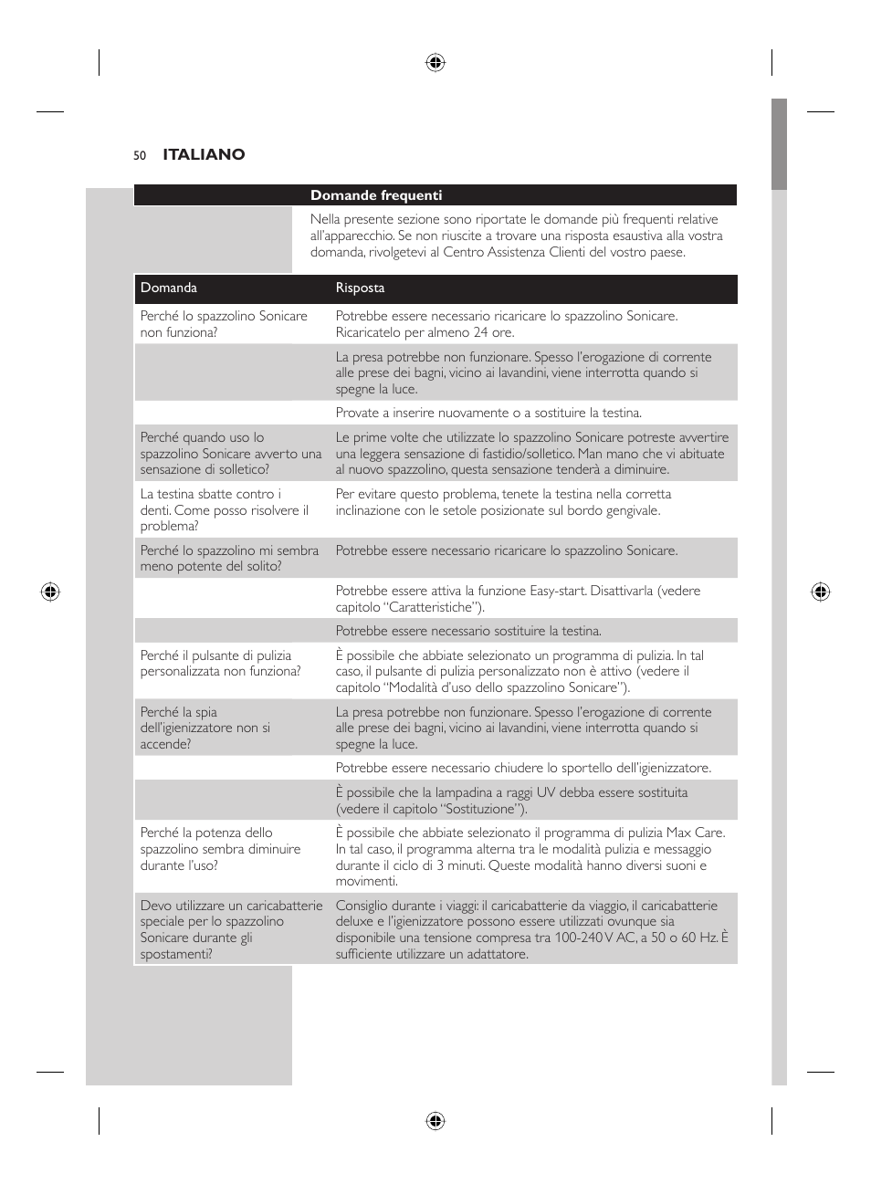 Philips FLEXCARE00 HX6911 User Manual | Page 50 / 64